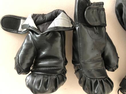 Dětské boxerské rukavice černé jako,