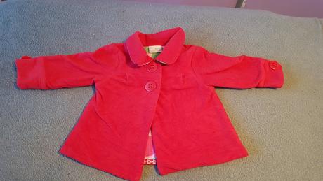 Fleesový kabátek značky next, vel. 9-12 měsíců., next,80