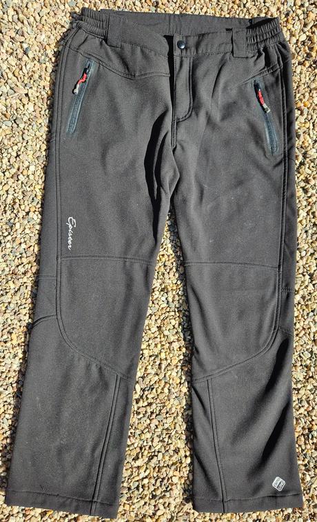 N106 dívčí/chlapecké softshellové kalhoty 158-164, 158