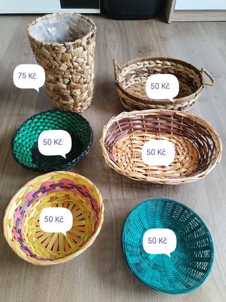 Proutěné košíky, 