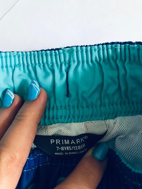 Koupací šortky - v.6/7 let, primark,122