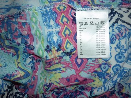 Pestrobarevná halenka/top takko fashion, takko,s