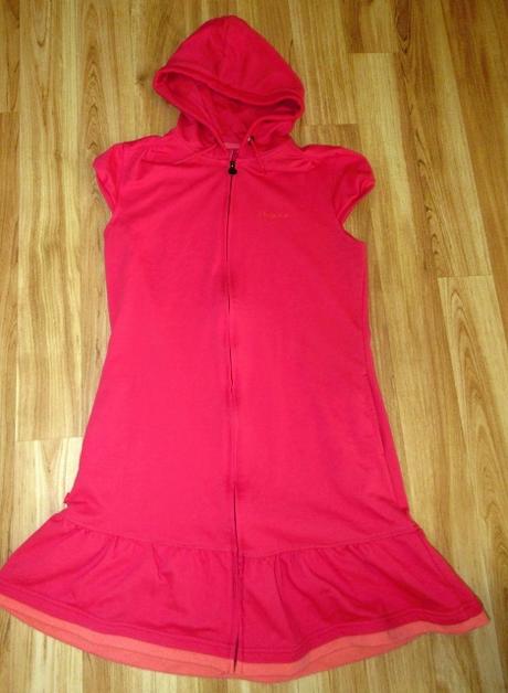 Bavlněné šaty s kapucí, l.a. gear,m