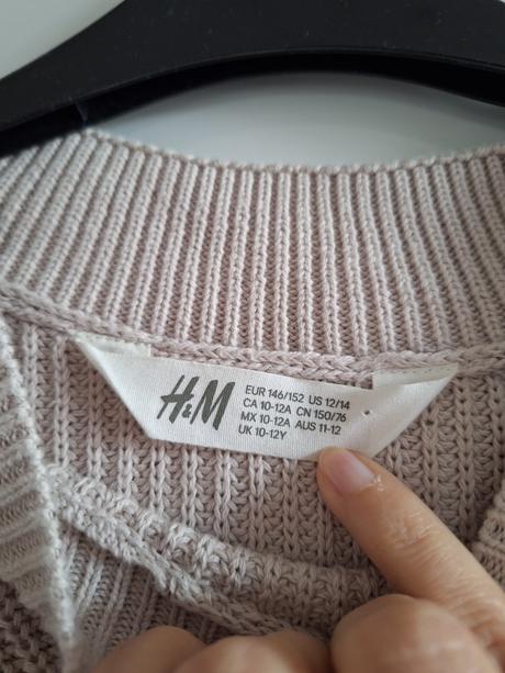 Svetr vel. 146 / 152, h&m,146