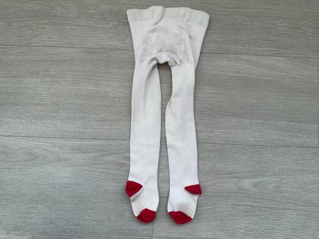 Dívčí vánoční šaty + punčocháče, vel. 86 (12-18m), 86