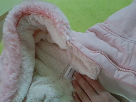 Překrásná růžová kombinéza na holčičku zimní, ladybird,80