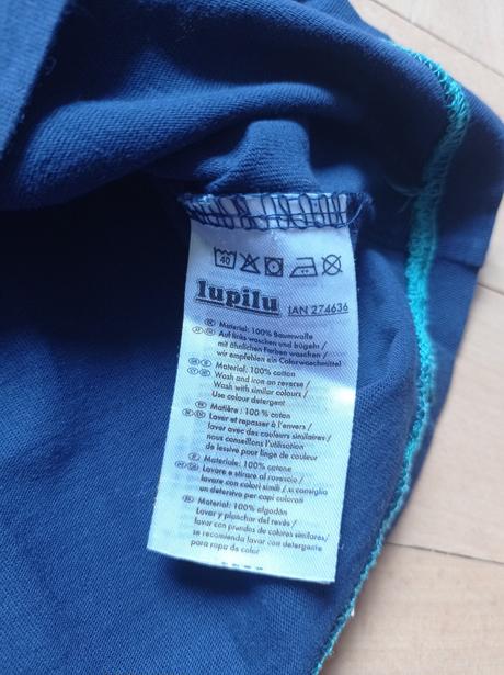 Triko krátký rukáv 104 lupilu, lupilu,104