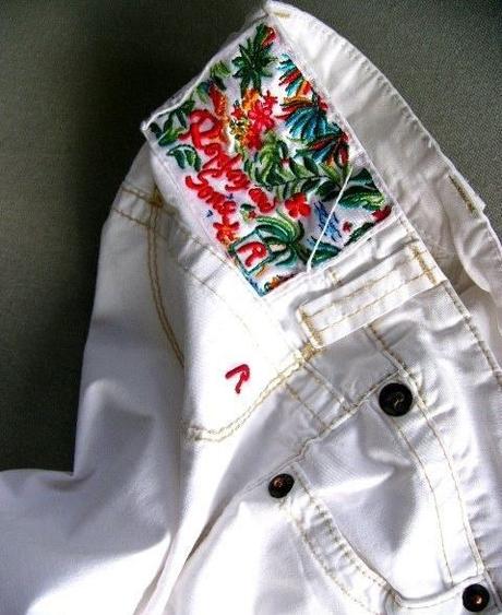 Bílé kalhoty replay, replay,116