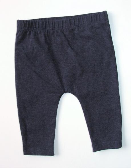 H1143 dívčí modré legíny vel. 62, f&f,62