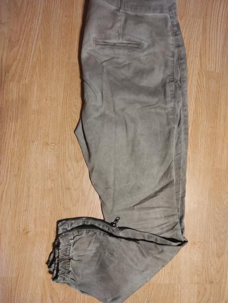 Elegantní kalhoty se ziy, s