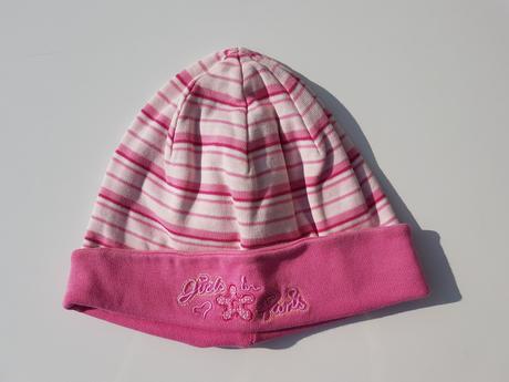 F163 dívčí bavlněná čepice vel. 104, 104