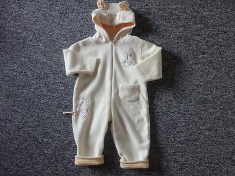 Fleesový overal s kapucí, vel. 92, 92