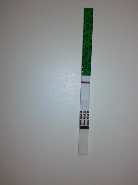 Udělal jsem těhotenský test, mohu být těhotná?