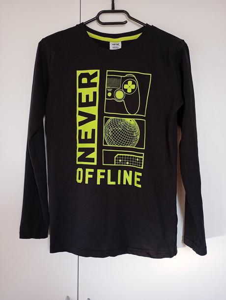 Chlapecké triko s dlouhým rukávem, kik,146