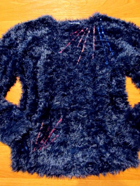 Krásný chlupatkový svetr s oliver vel 128-134, s.oliver,134