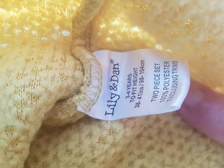 Fleesová mikina značky lily&dan, velikost 3-4 rok, 92