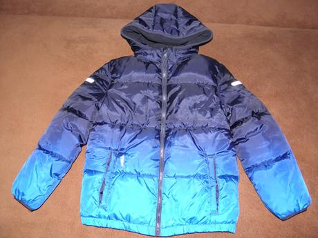 Chlapecká teplá zimní bunda zn. h&m vel.140 - vada, h&m,140