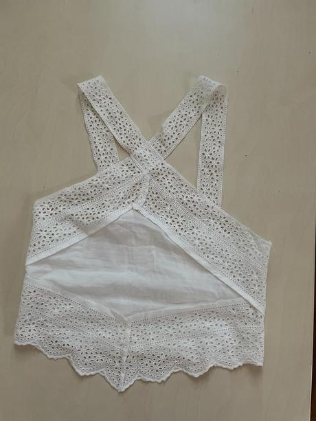 Madeira crop top, vel není cca xs, měřte, xs