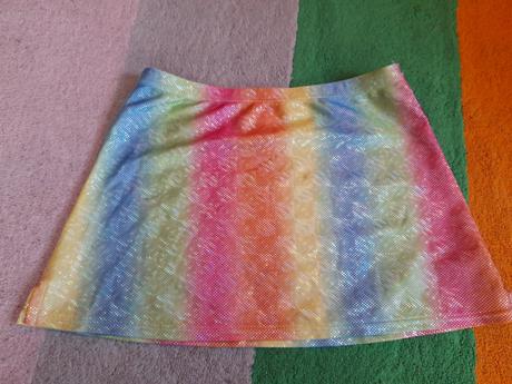 Sukně duhová plavková for girls, 116