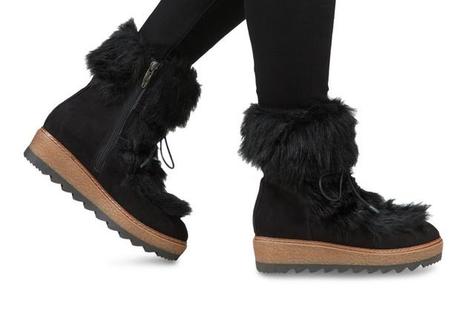 Černé dámské zimní boty tamaris, tamaris,39