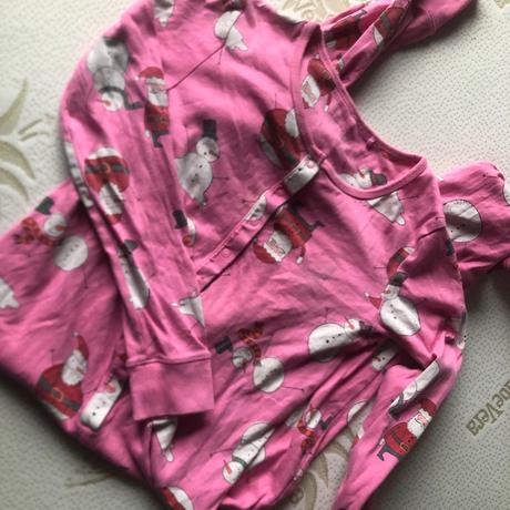 Růžový bavlněný overal, 152