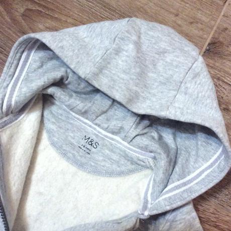 Teplejší mikina m&s, marks & spencer,68