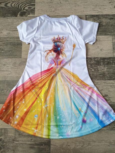 Šaty dívčí s princeznou, 104 / 110