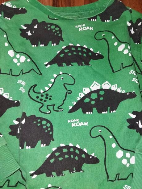 Zelená mikina s dinosaury 110 next, next,110
