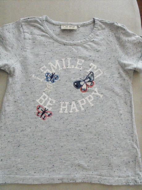 Melírované tričko smile to be happy zn. next, next,104