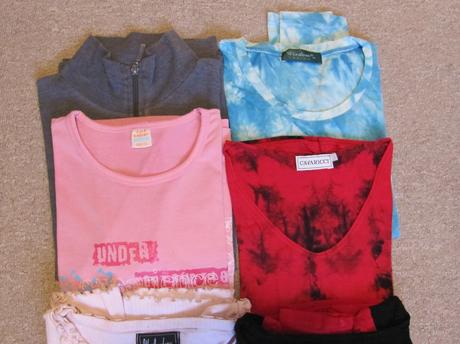 Balík triček 8 ks, m