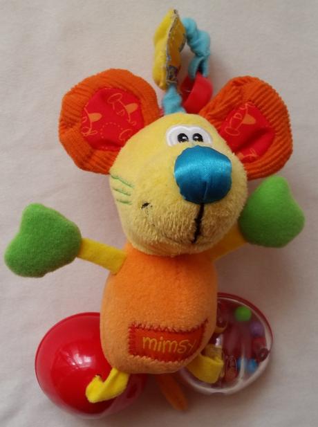 Plyšový závěsný myšák, zn.playgro, 
