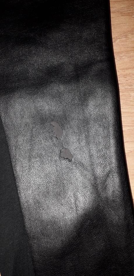 Čierne koženkové nohavice north pole, 128