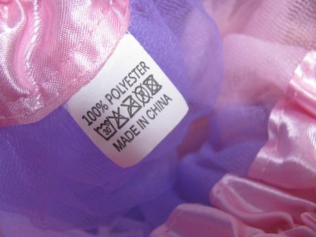 Hezká dívčí barevná tylová sukně, 110