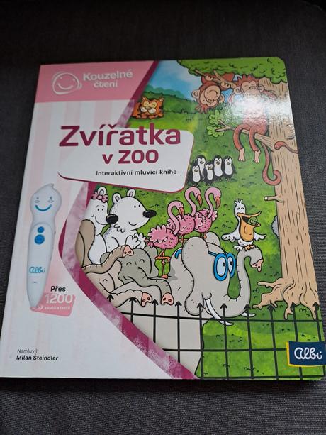 Albi kouzelné čtení zvířátka v zoo a na statku, 
