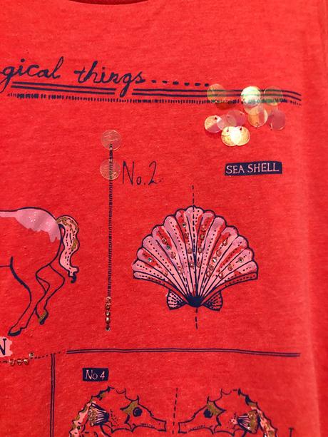 Zdobené dívčí tričko, 146