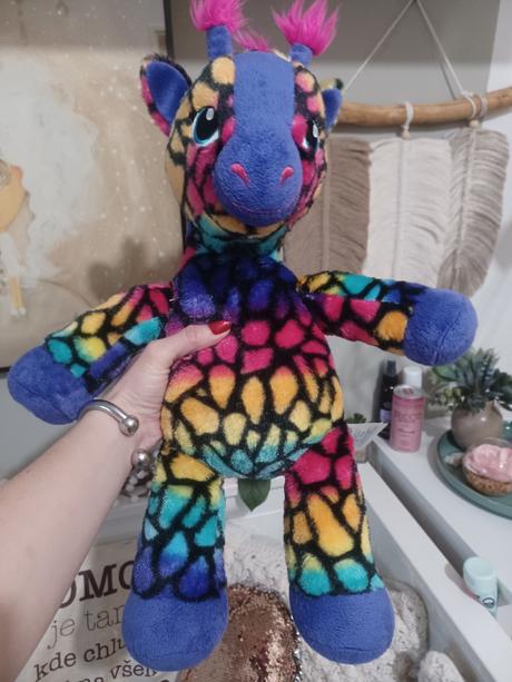 Plyšová žirafa build a bear workshop, 