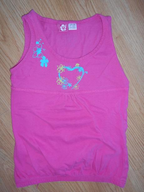 Dívčí triko vel.116-128 , 116