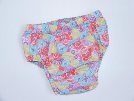 W278 kalhotky na plínku s květy vel. 68, debenhams,68