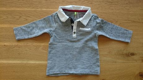 Bavlněné polokošilové tričko, 74