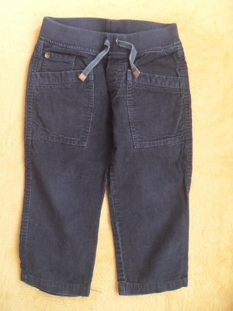 Manšestrové kalhoty, zara,86