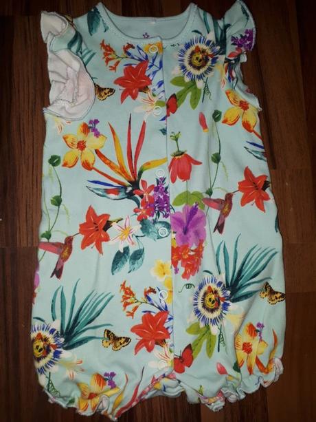 Letní overal s květy 68 next, next,68