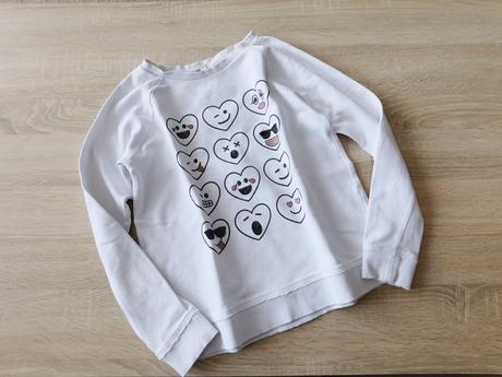 Srdíčková mikina h&m vel.134, h&m,134