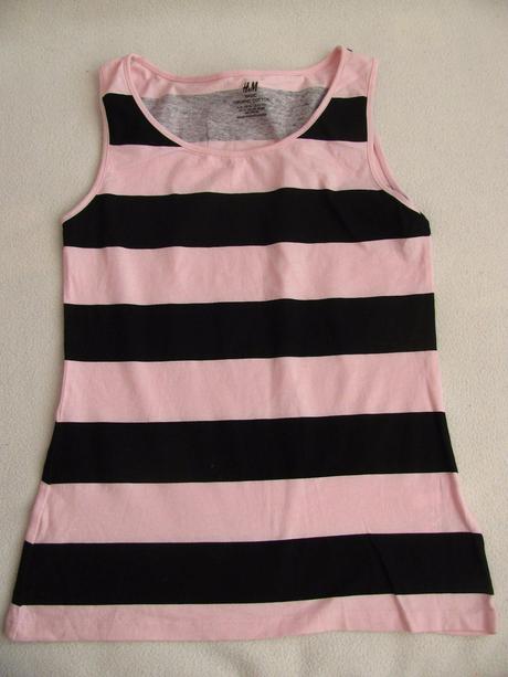 Letní elastické triko bez rukávu,,,h&m, h&m,164