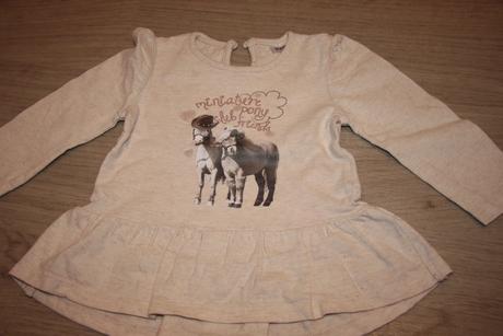 Triko s dlouhým rukávem, f&f,74