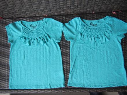 2x letní tričko, indiálńske 110,116, palomino, 110