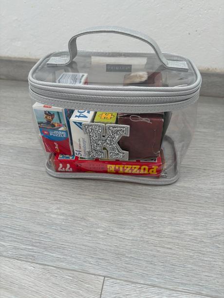 Dětské puzzle, 6 ks, v taštičce,