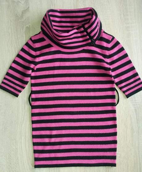 Pleteninové šaty-tunika s rolákem vel. 116-122, 116