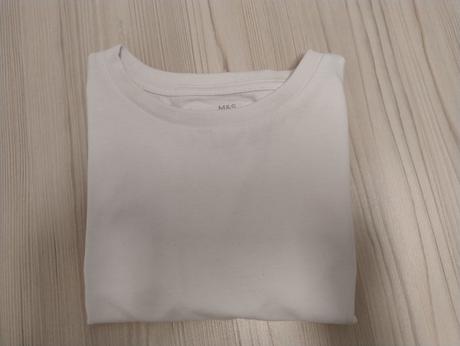 Bílé tričko s krátkým rukávem marks vel. 11-12 let, marks & spencer,152