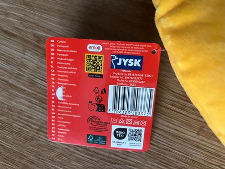 Polštář emoji - jysk, 