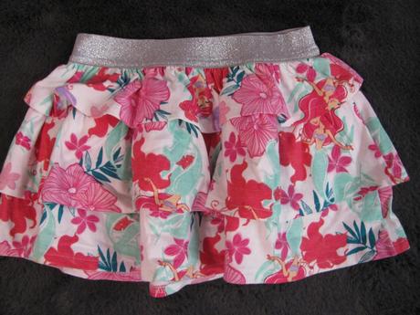 Dívčí volánková sukně s motivem víly ariel, disney,86